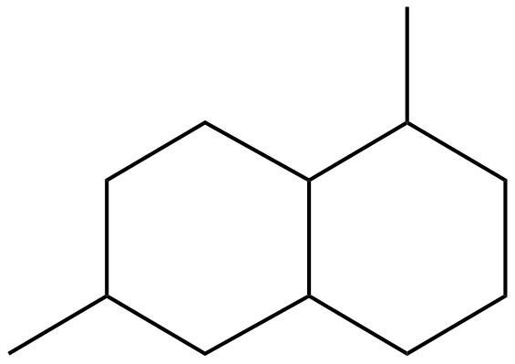 Image of decahydro-1,6-dimethylnaphthalene