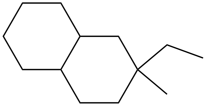 Image of decahydro-2-ethyl-2-methylnaphthalene