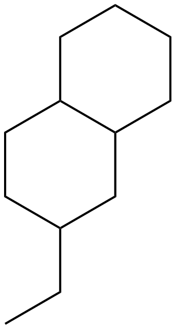 Image of decahydro-2-ethylnaphthalene