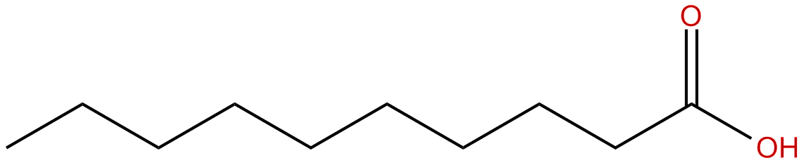 Image of decanoic acid