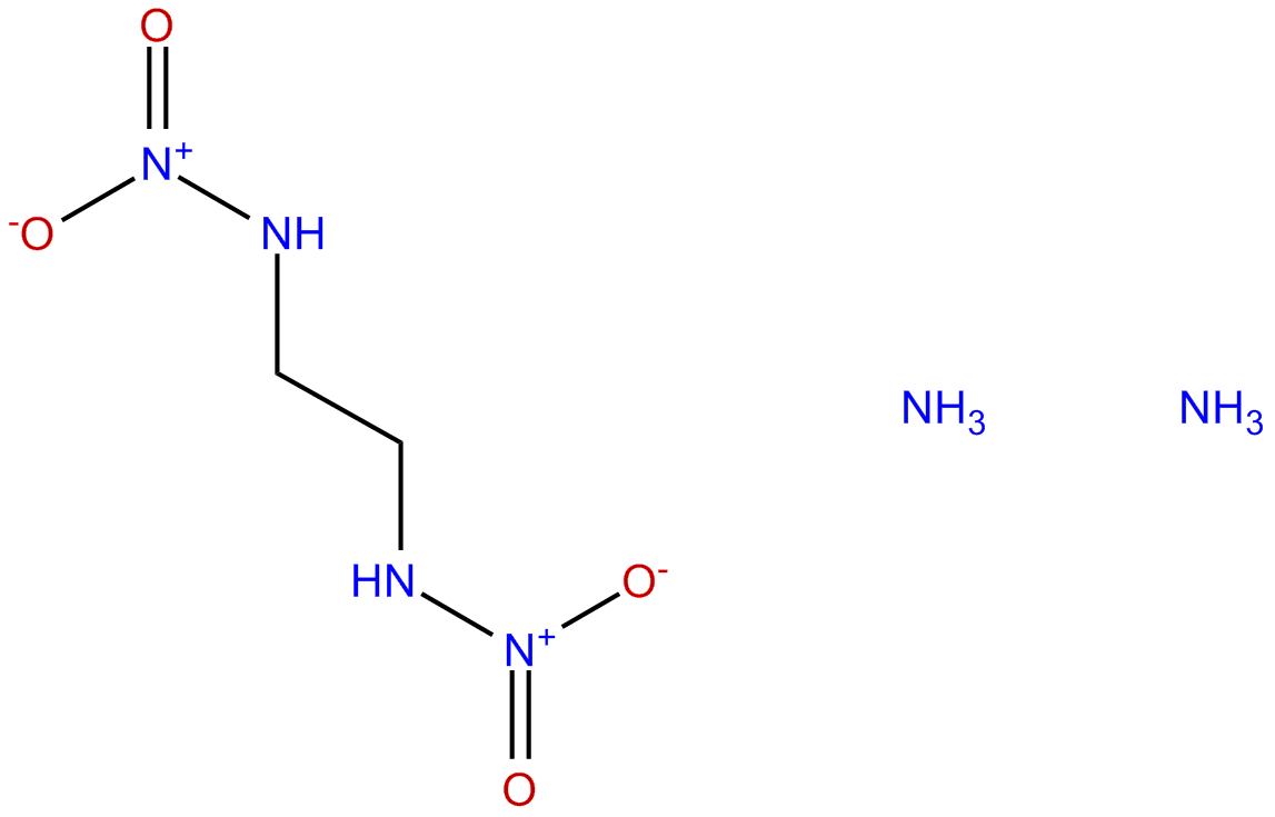Image of diammonium N,N'-dinitro-1,2-ethanediamine salt