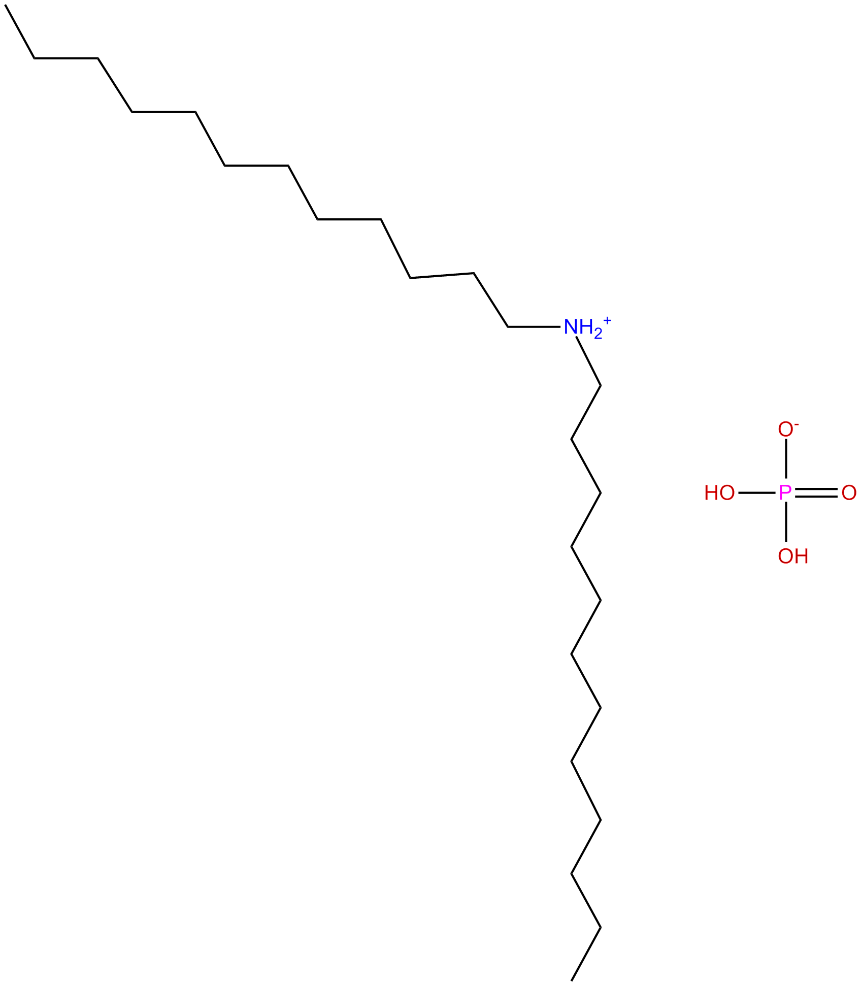 Image of didodecylammonium dihydrogen phosphate