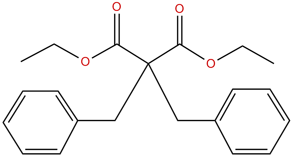 Image of diethyl dibenzylmalonate