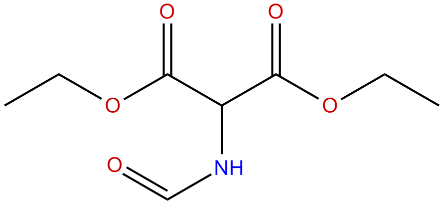 Image of diethyl (formylamino)propanedioate