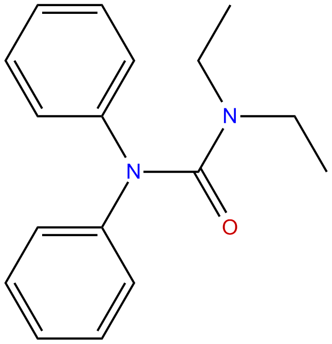 Image of diethyldiphenylurea