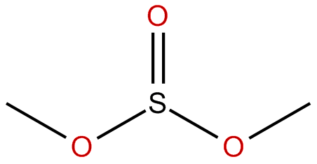 Image of dimethyl sulfite