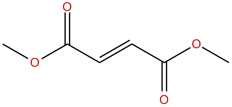 Image of dimethyl trans-butenedioate