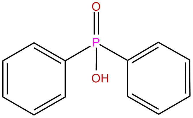 Image of diphenylphosphinic acid