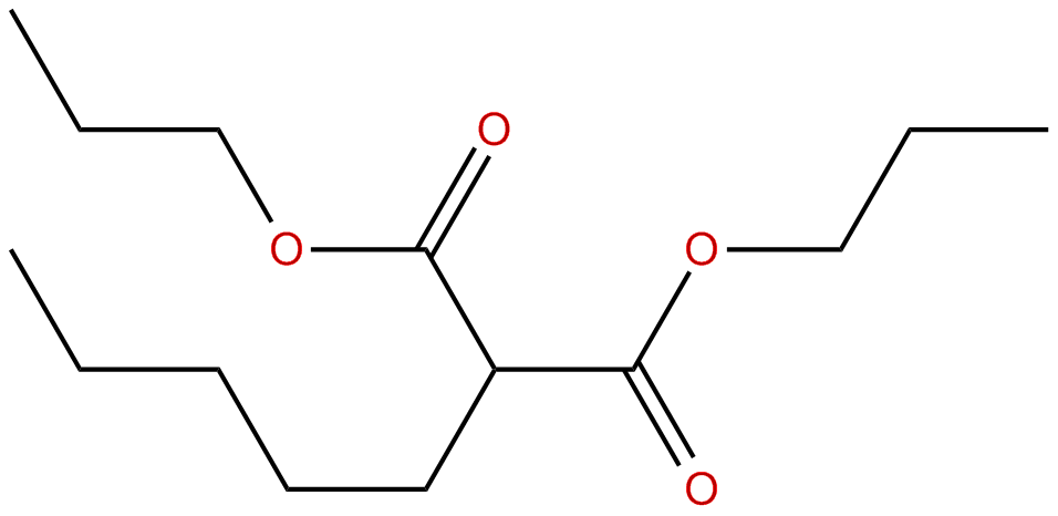 Image of dipropyl pentylpropanedioate