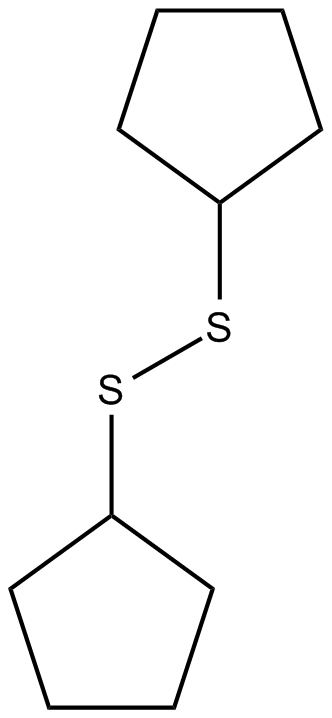 Image of disulfide, dicyclopentyl