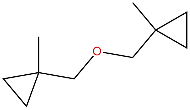 Image of di(1-methylcyclopropylmethyl) ether