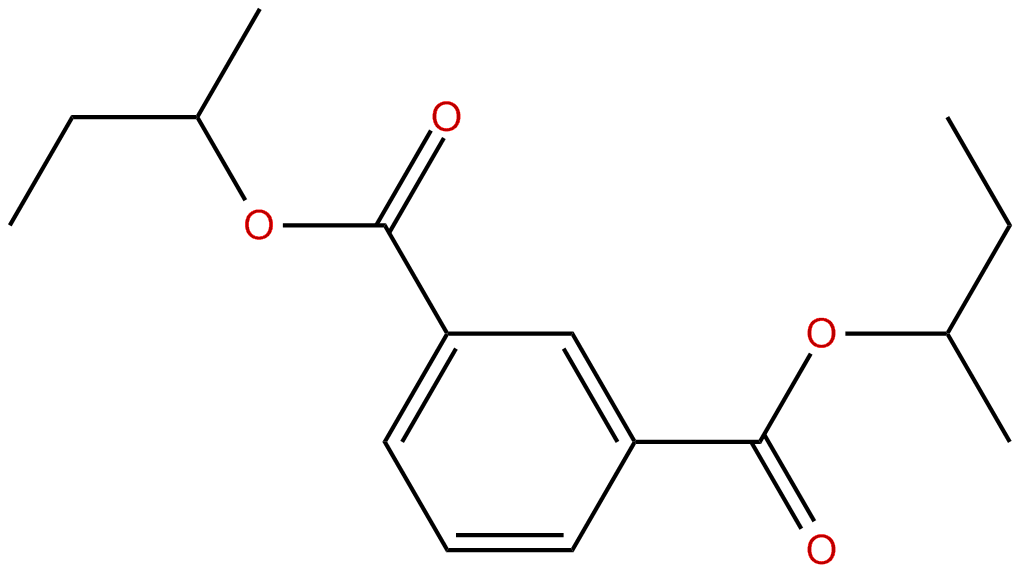 Image of di(1-methylpropyl) isophthalate