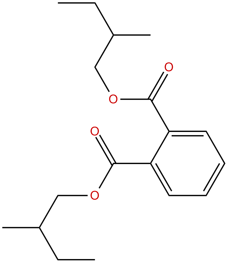 Image of di(2-methylbutyl) phthalate