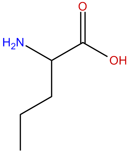 Image of DL-2-aminopentanoic acid