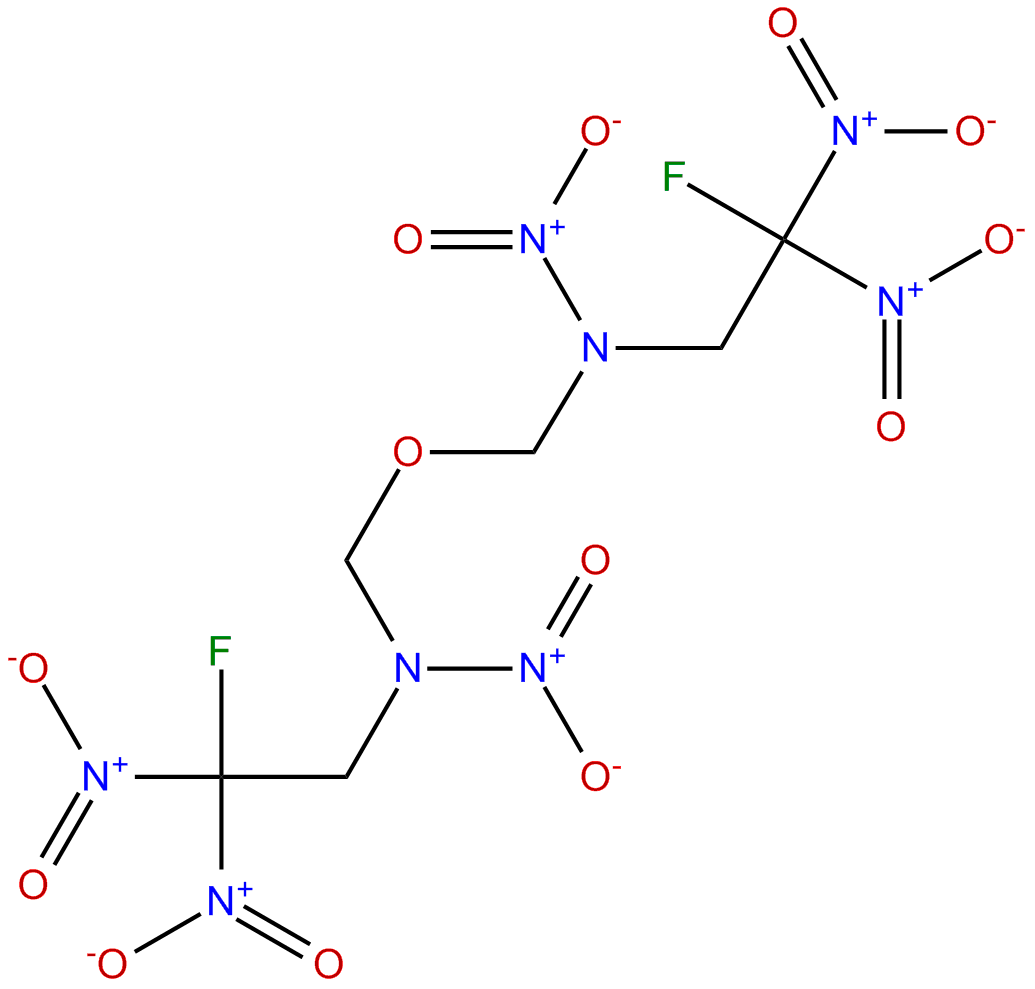 Image of ethanamine, N,N'-[oxybis(methylene)]bis[2-fluoro-N,2,2-trinitro-