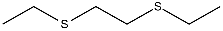 Image of ethane, 1,2-bis(ethylthio)-