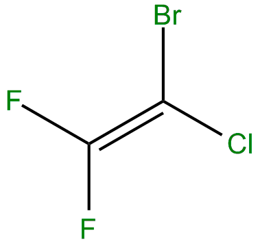 Image of ethene, 1-bromo-1-chloro-2,2-difluoro-