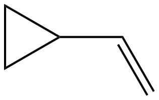 Image of ethenylcyclopropane