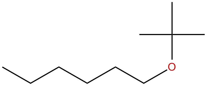 Image of ether, 1,1-dimethylethyl hexyl