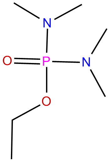 Image of ethoxy N,N,N',N'-tetramethylphosphorodiamide