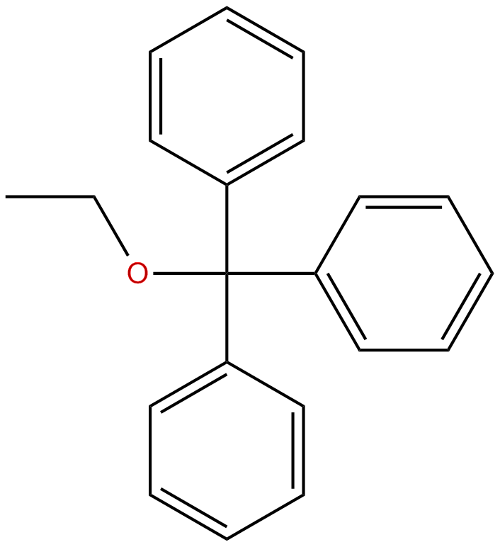 Image of ethoxytriphenylmethane