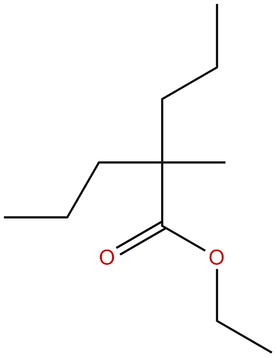 Image of ethyl 2-methyl-2-propylpentanoate