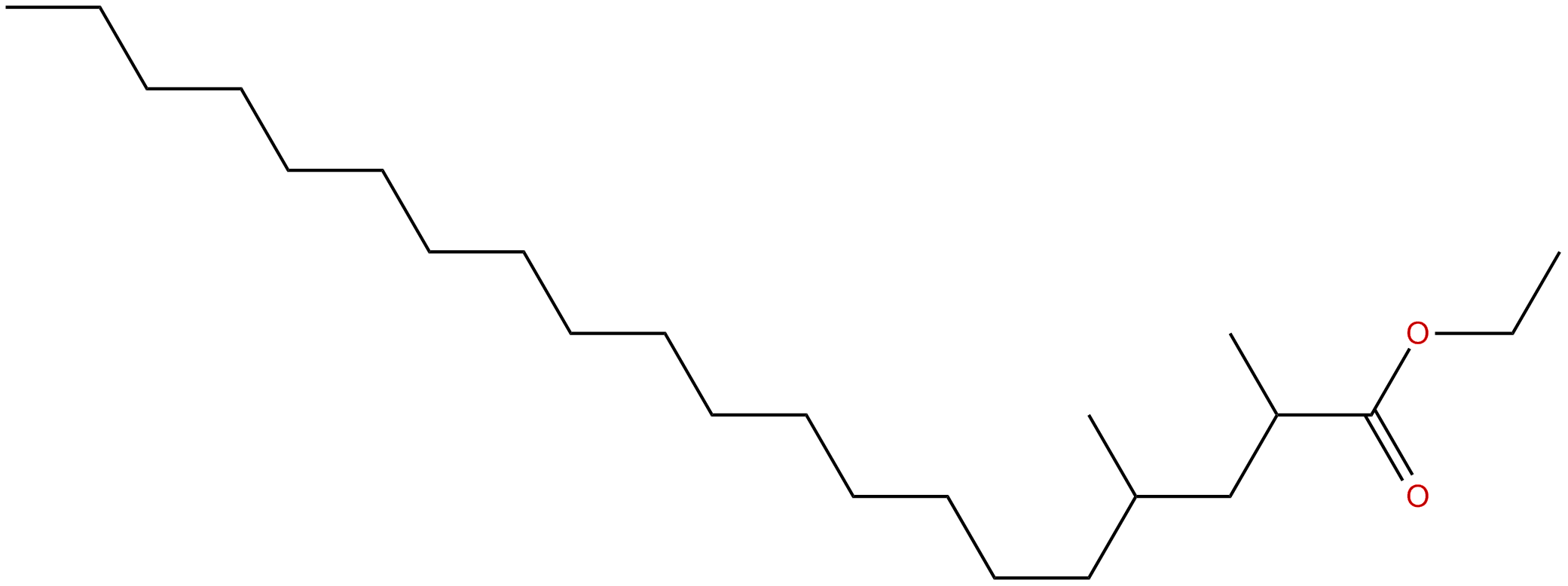 Image of ethyl 2,4-dimethyleicosanoate