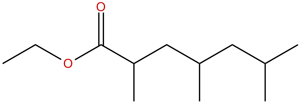 Image of ethyl 2,4,6-trimethylheptanoate