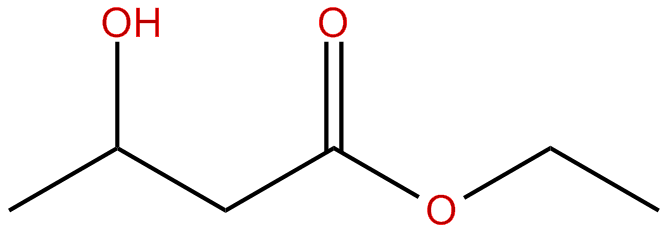 Image of ethyl 3-hydroxybutyrate