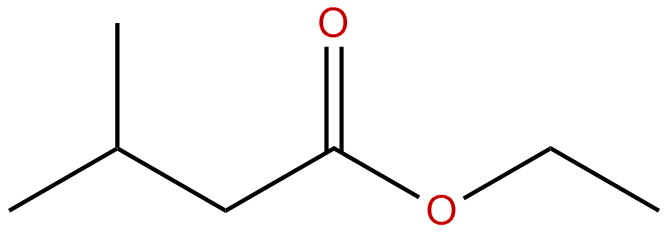 Image of ethyl 3-methylbutanoate