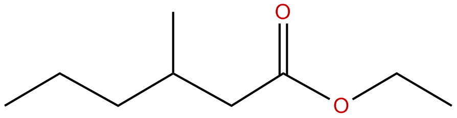 Image of ethyl 3-methylhexanoate
