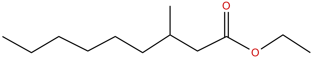 Image of ethyl 3-methylnonanoate