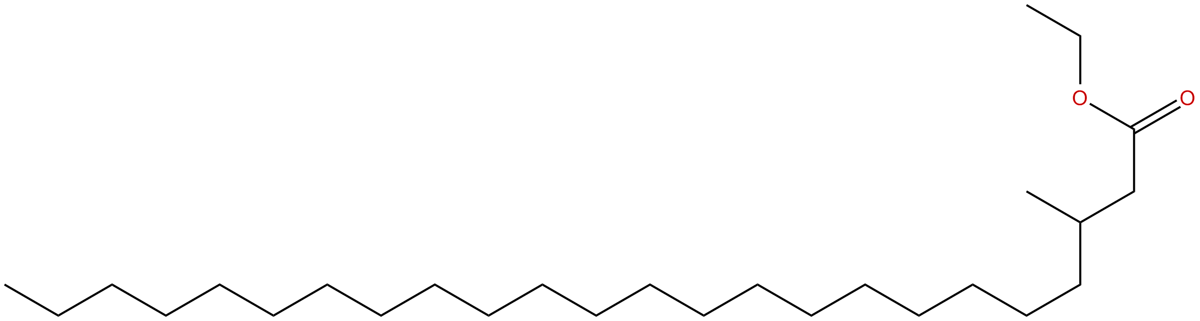 Image of ethyl 3-methyltetracosanoate