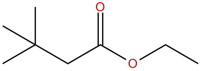 Image of ethyl 3,3-dimethylbutanoate