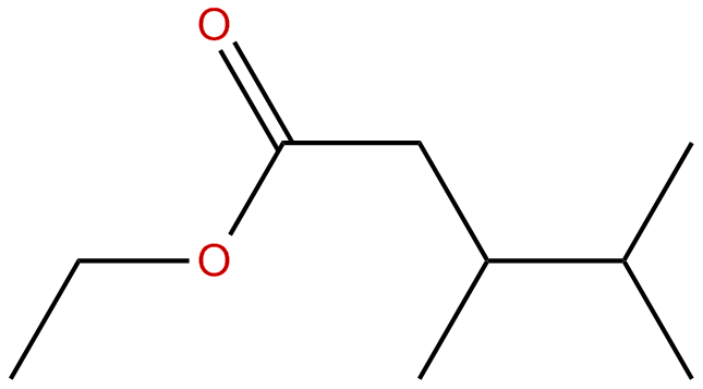 Image of ethyl 3,4-dimethylpentanoate