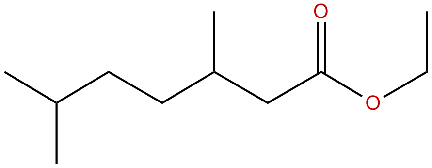 Image of ethyl 3,6-dimethylheptanoate