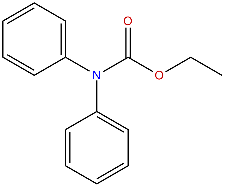 Image of ethyl diphenylcarbamate