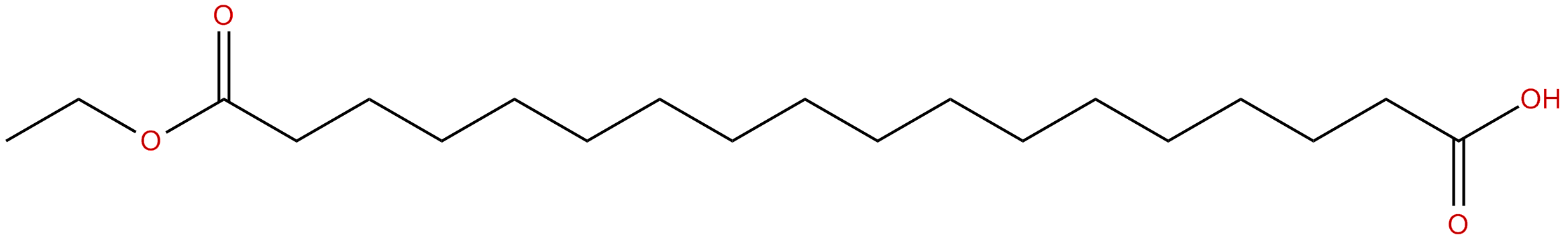 Image of ethyl hydrogen 1,18-octadecanedioate