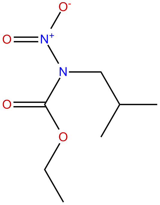 Image of ethyl N-(2-methylpropyl)-N-nitrocarbamate