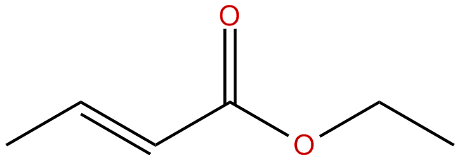 Image of ethyl trans-2-butenoate