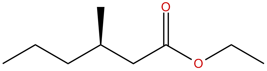 Image of ethyl (R)-(+)-3-methylhexanoate