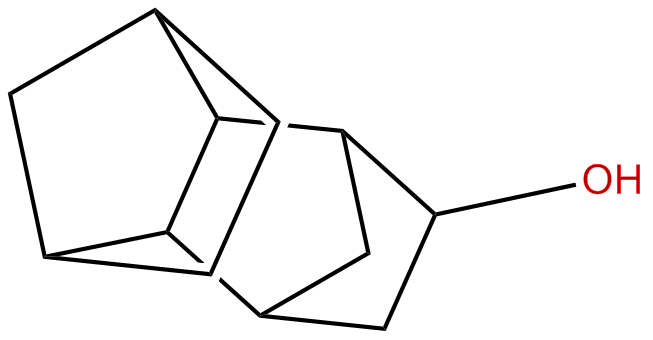 Image of exo-4-hydroxy-exo-exo-tetracyclo[6.2.1.1(3,6)0(2,7)]dodecane