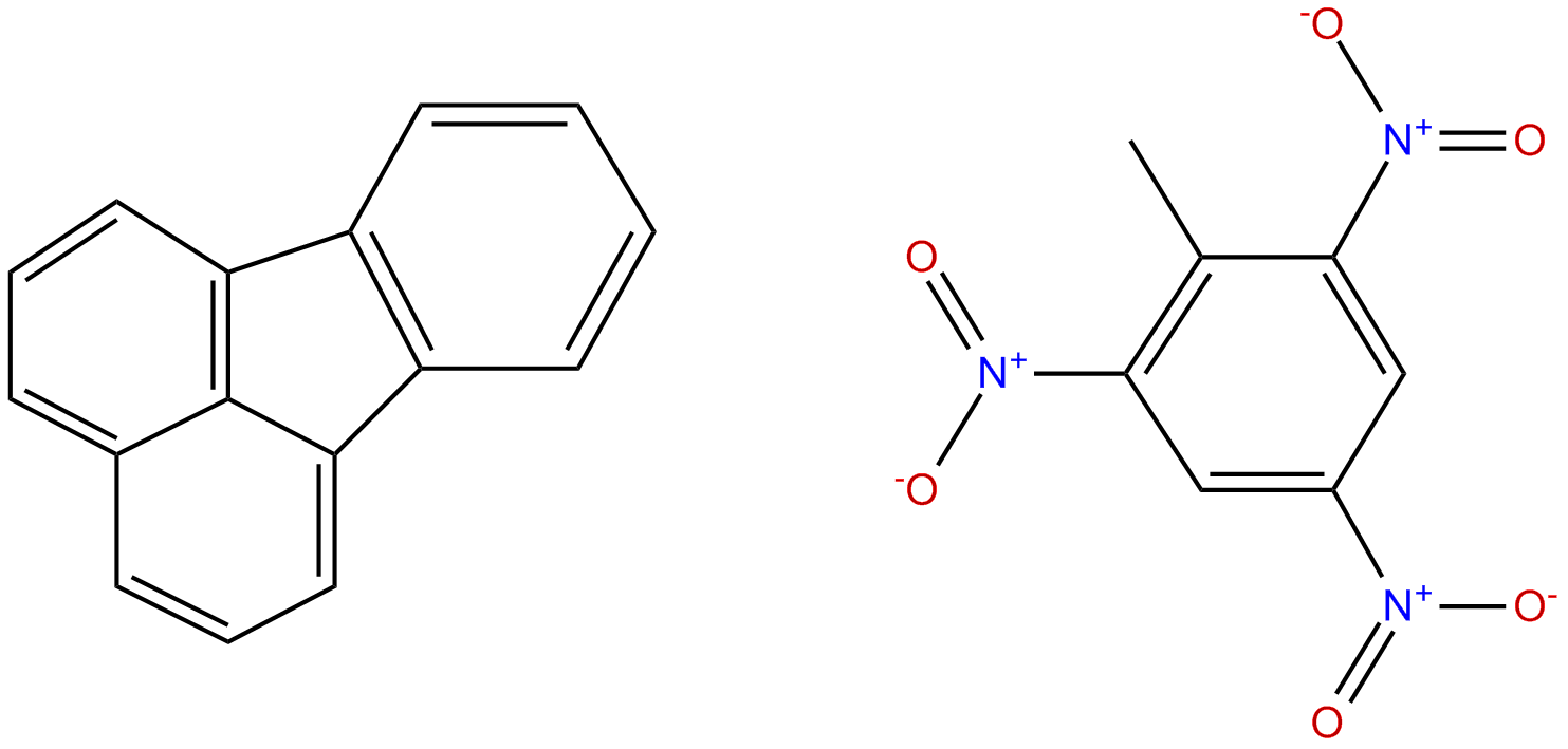 Image of fluoranthene, compd. with 2-methyl-1,3,5-trinitrobenzene(1:1)