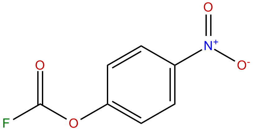 Image of Formic acid, fluoro-, p-nitrophenyl ester