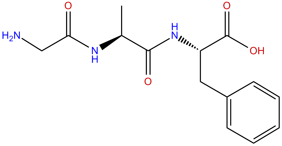 Image of Glycyl-L-alanyl-L-phenylalanine