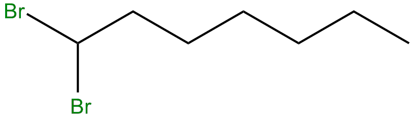Image of heptane, 1,1-dibromo-