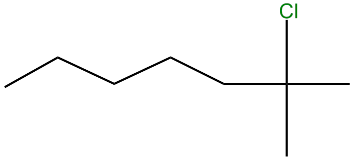 Image of heptane, 2-chloro-2-methyl-