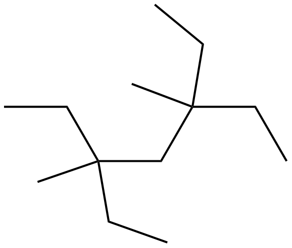 Image of heptane, 3,5-diethyl-3,5-dimethyl-