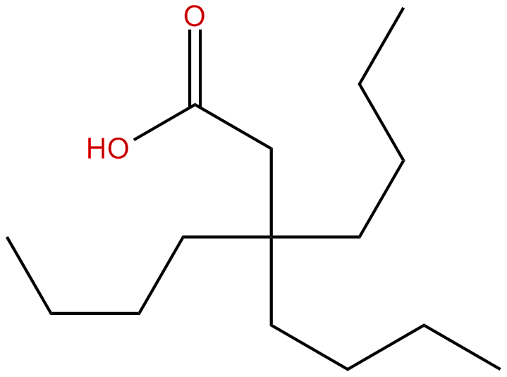 Image of heptanoic acid, 3,3-dibutyl-