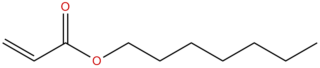 Image of heptyl 2-propenoate
